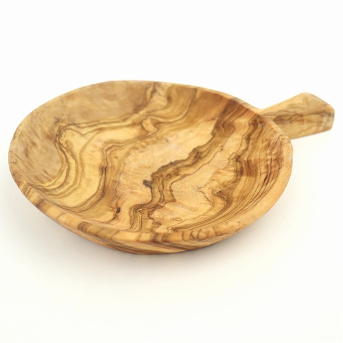 円形取っ手付きプレート　15CM