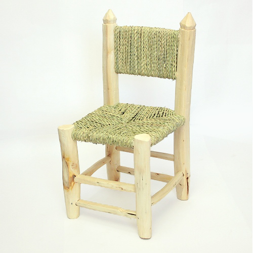 ドーム木椅子 背もたれ付極小 送料別