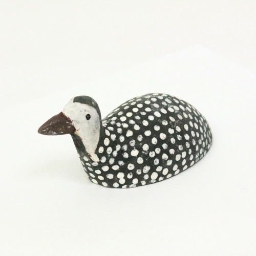 ほろほろ鳥 座り 小