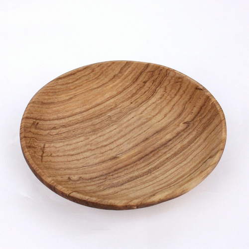 木製コースター(オリーブの木) ラウンド