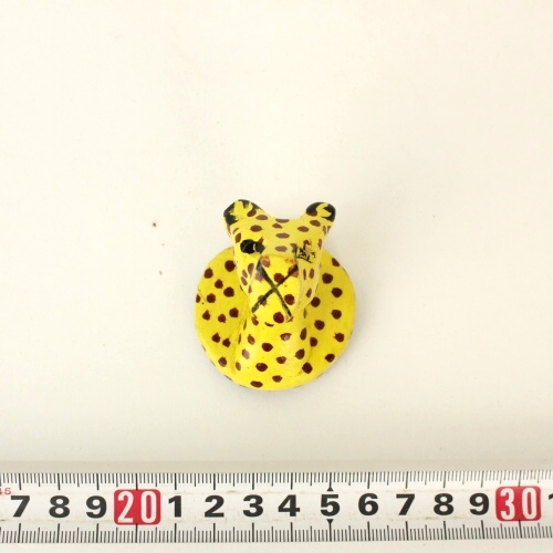 ペイント動物ヘッドマグネット ヒョウ19SS一点 1200→960円