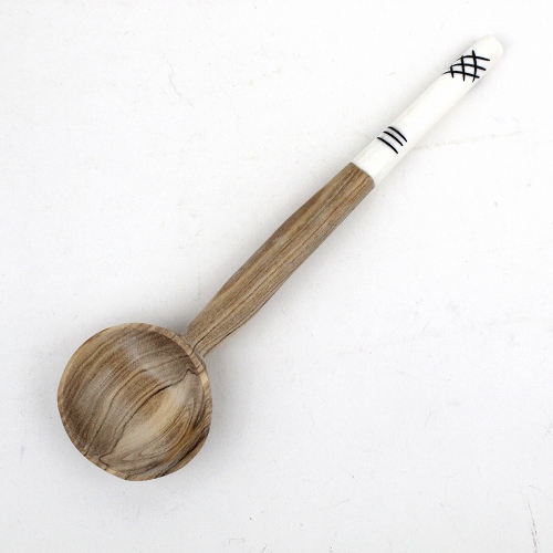 牛骨オリーブスプーン マサイ キベラフンディ