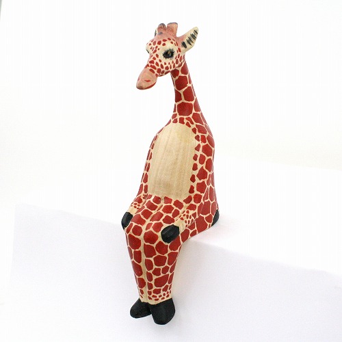 メル動物 すわり キリン