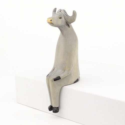 メル動物 すわり バッファロー