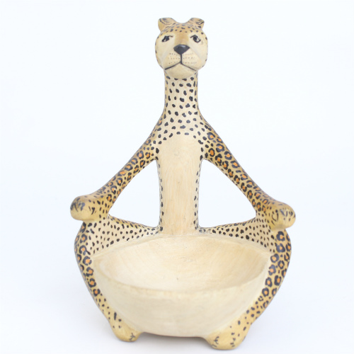 メル動物ボウル ヨガヒョウ