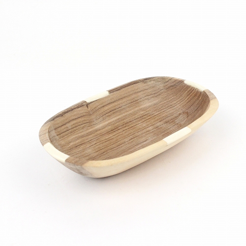 オリーブ牛骨ボウル 白 小 キベラフンディ