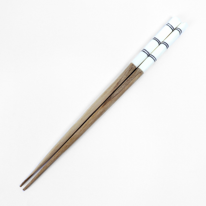 オリーブ牛骨箸 キベラフンディ ボーダー