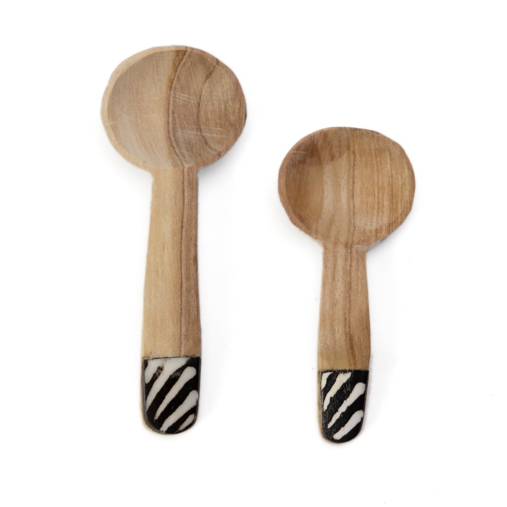 オリーブ牛骨スパイススプーン キベラフンディ ミニ / ミディアム