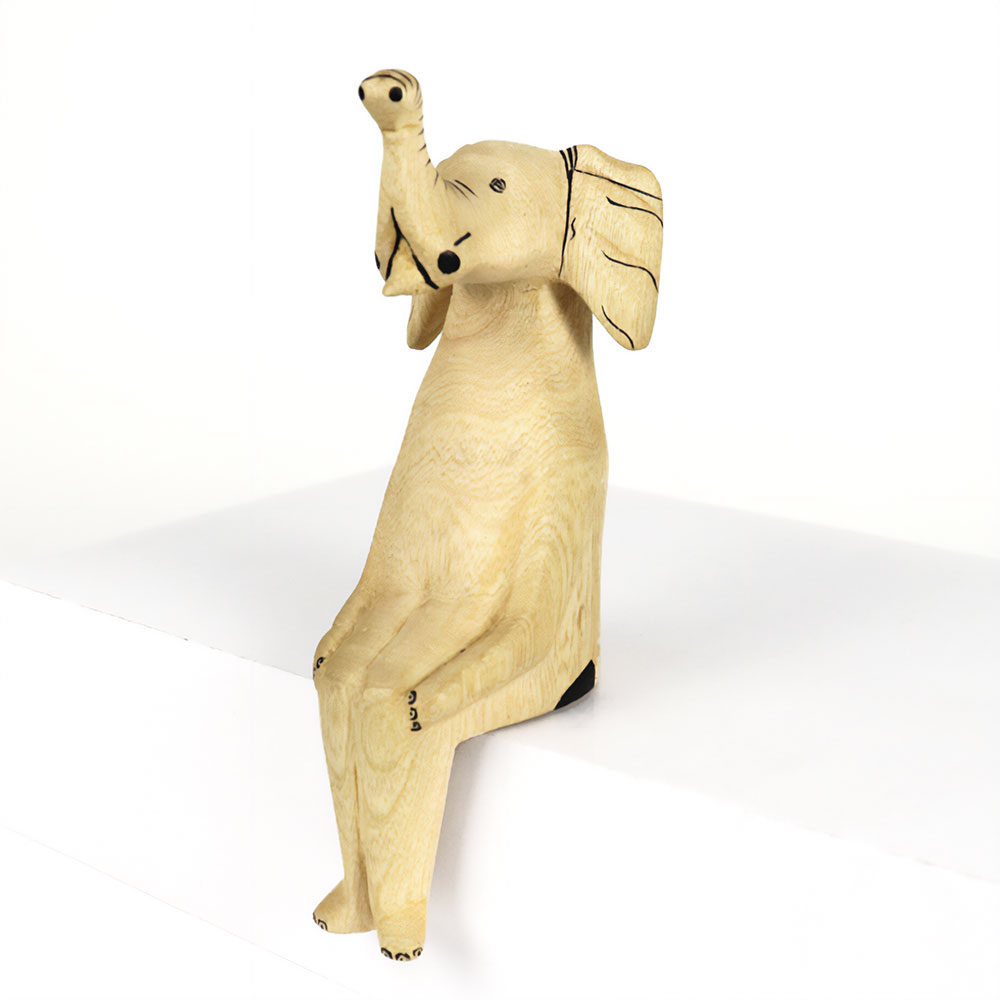 メル動物 すわり ゾウ ナチュラル