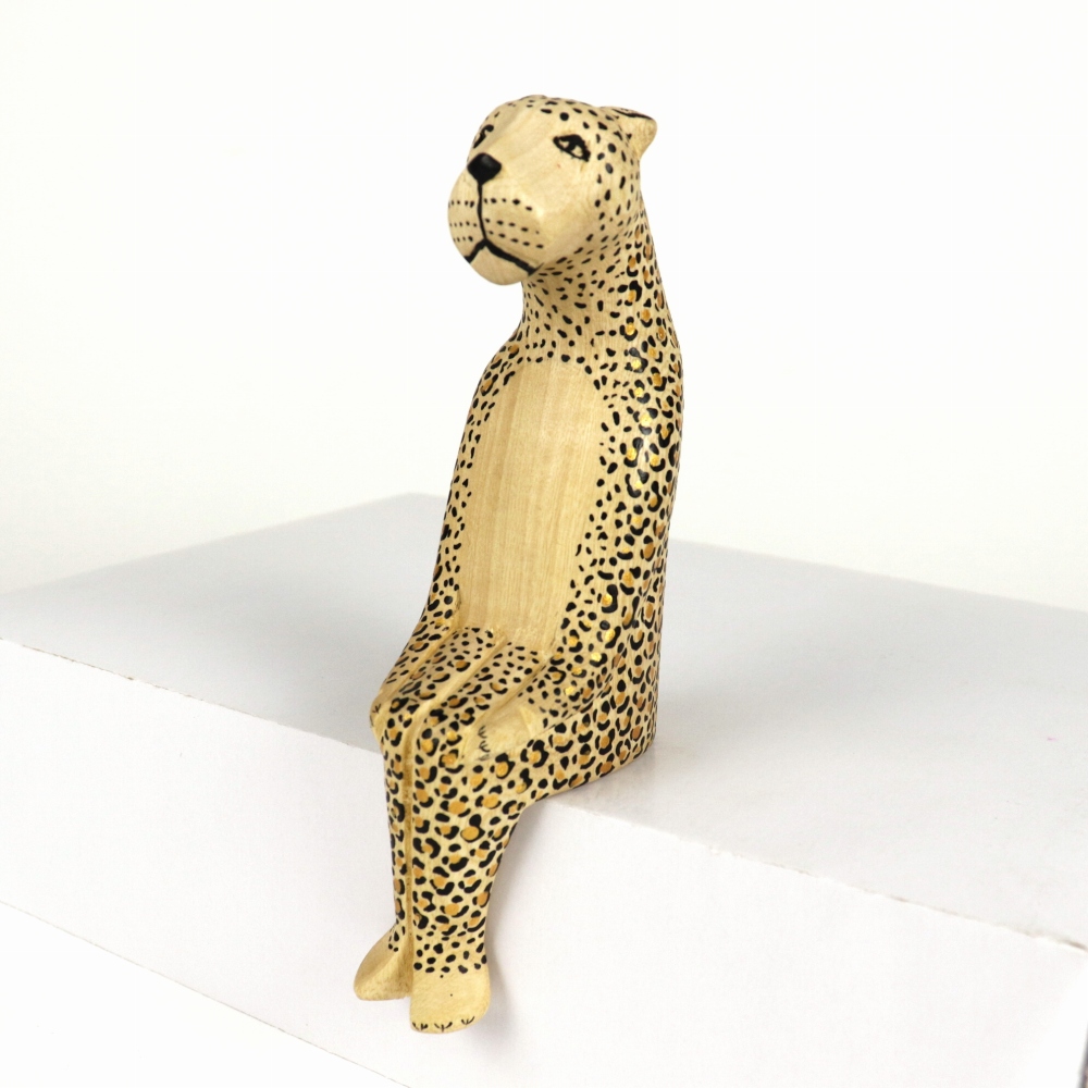 メル動物 すわり ヒョウ ナチュラル