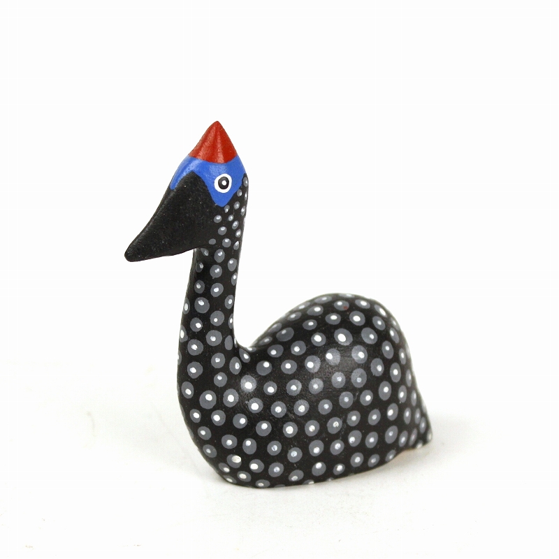 メル動物 鳥 すわり ホロホロ鳥 大