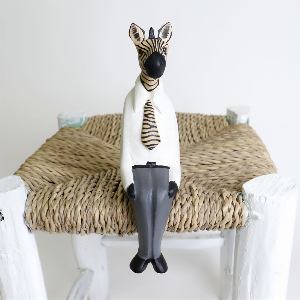 メル動物 すわり 通勤 シマウマ