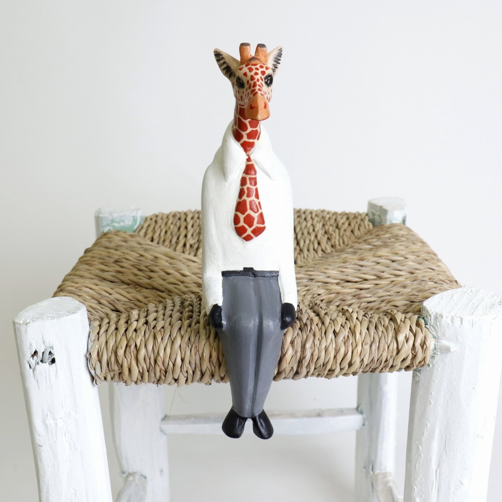 メル動物 すわり 通勤 キリン