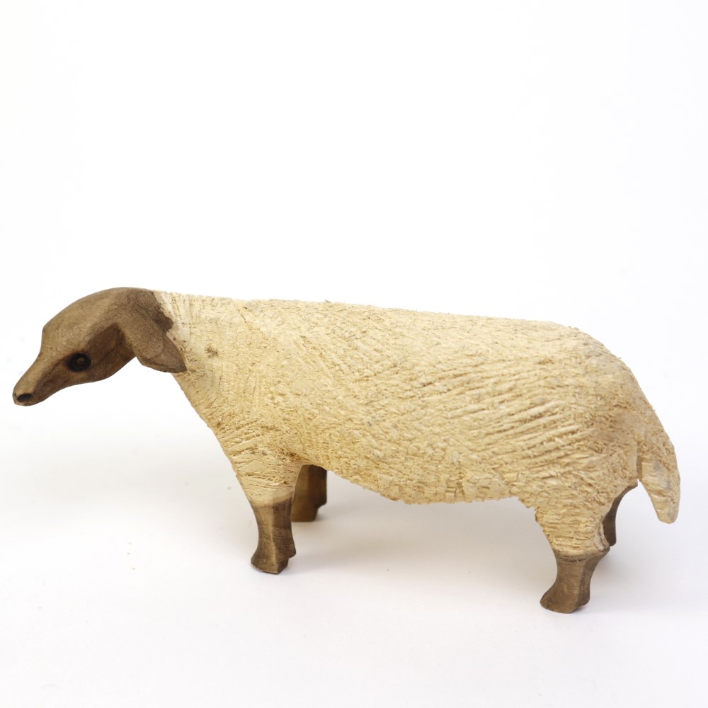 ジンバブエ木彫動物ひつじ