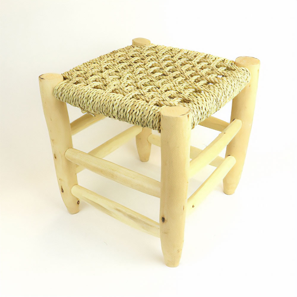 ドーム木椅子 透かし編み H30 W30　送料別