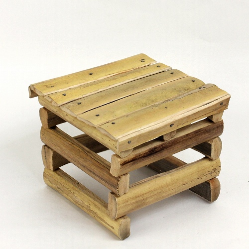 セネガルボックス型スツール 小