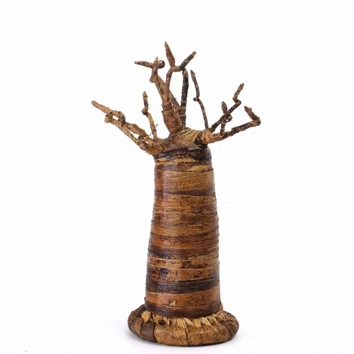 バナナ皮　バオバブ置物(6インチ)