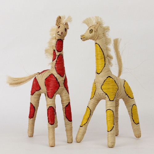 ラフィアキリン(30CM)　ドットカラー