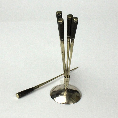 トゥアレグニッケル楊枝セット