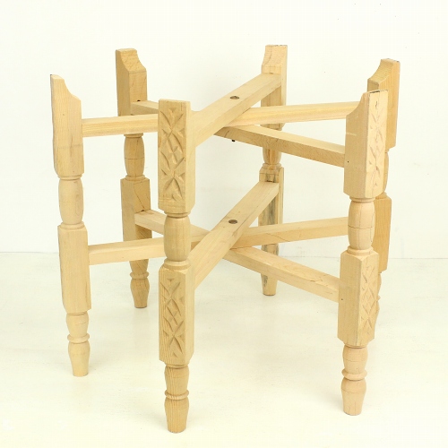 径60CMプレート用木製脚