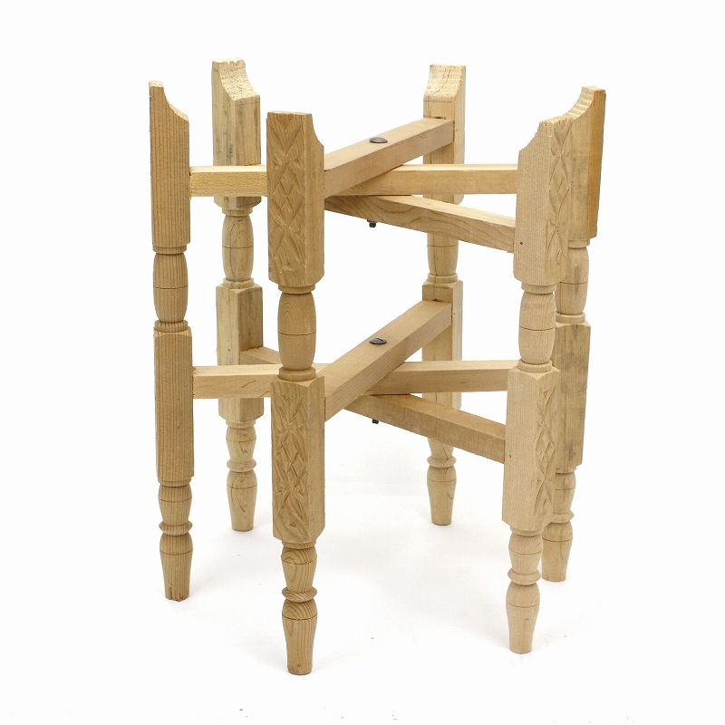 径40CMプレート用木製脚