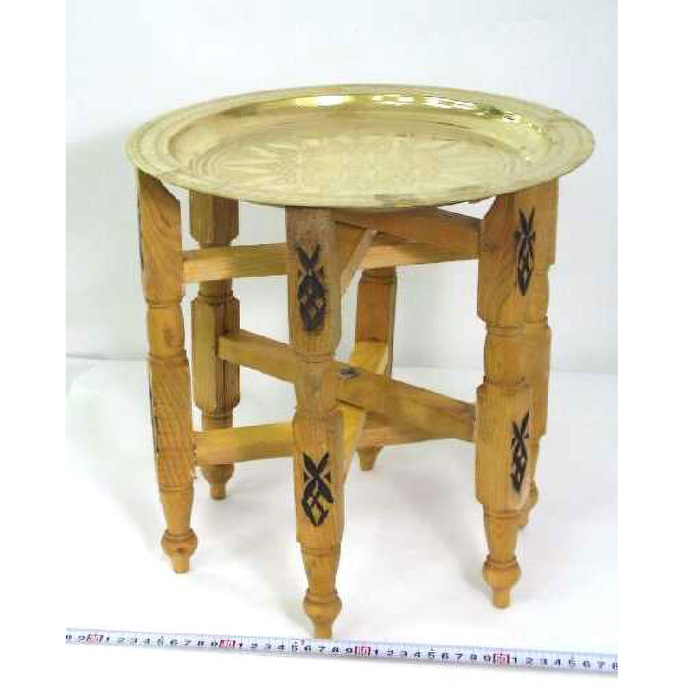 真鍮プレート35CM脚付