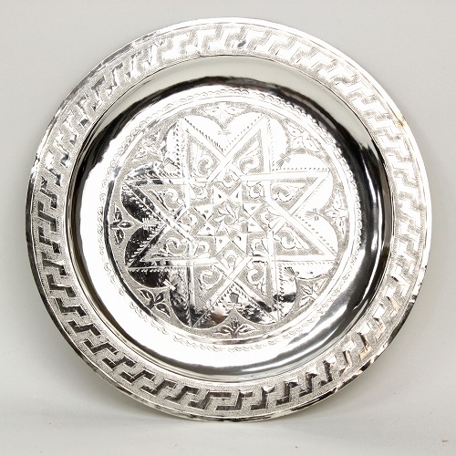 シルバープレート良 径25CM