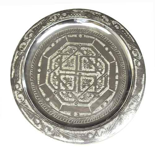 シルバープレート　径40cm