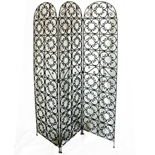 【SALE】鉄ついたてL(170-180cm)　送料別　唐草 @24000→13400