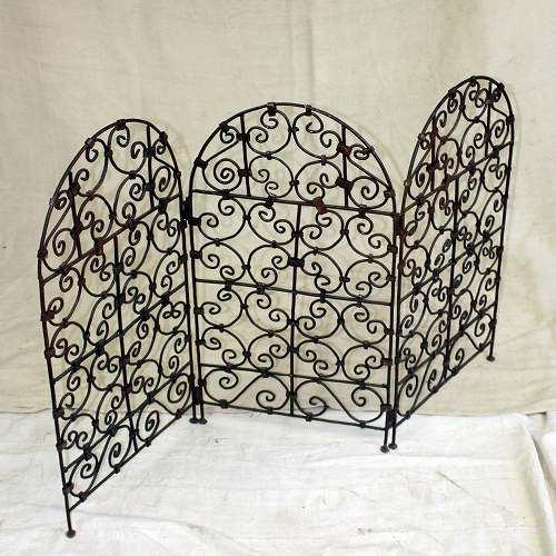 鉄ついたてS(80cm)　送料別　唐草