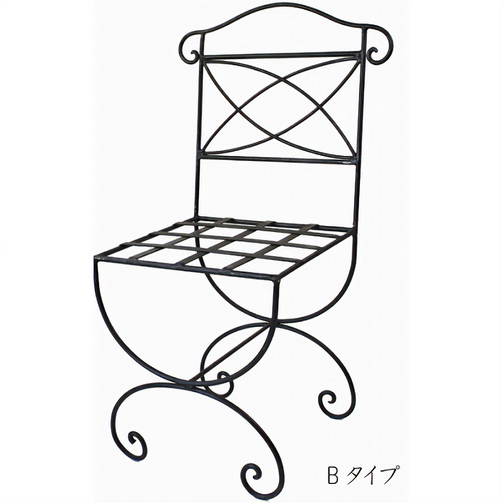 鉄椅子　小(送料別)Bタイプ