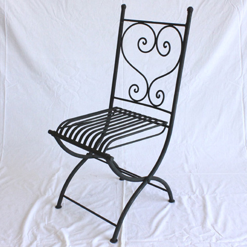 鉄椅子大　四角【送料別】