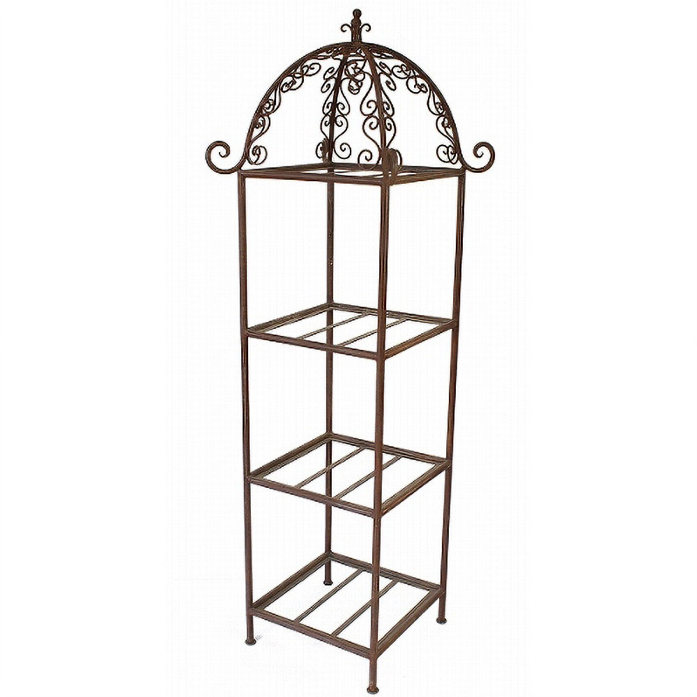 鉄製モスク型4段棚 　送料別