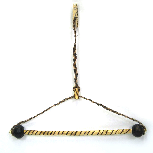 ジンバブエ グザ木製棒ハンガー