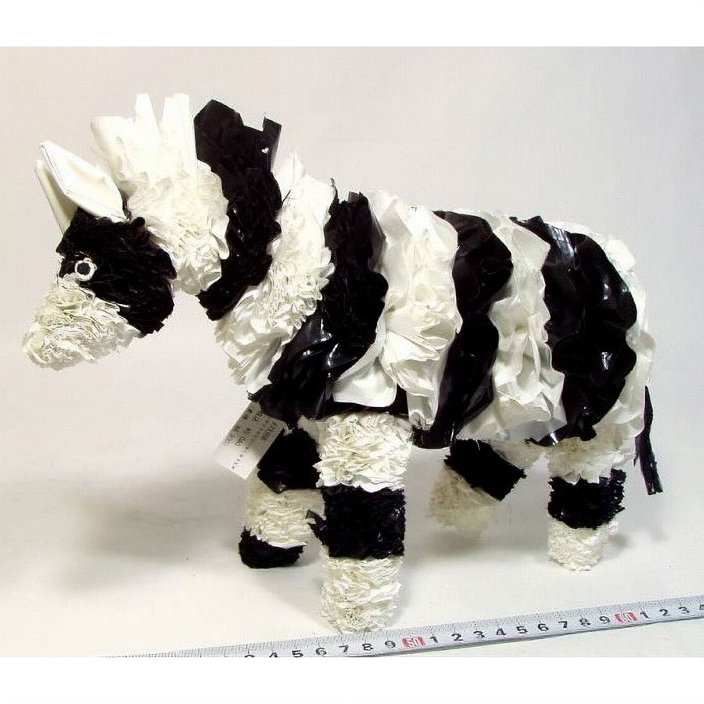 リサイクルビニールしまうま大