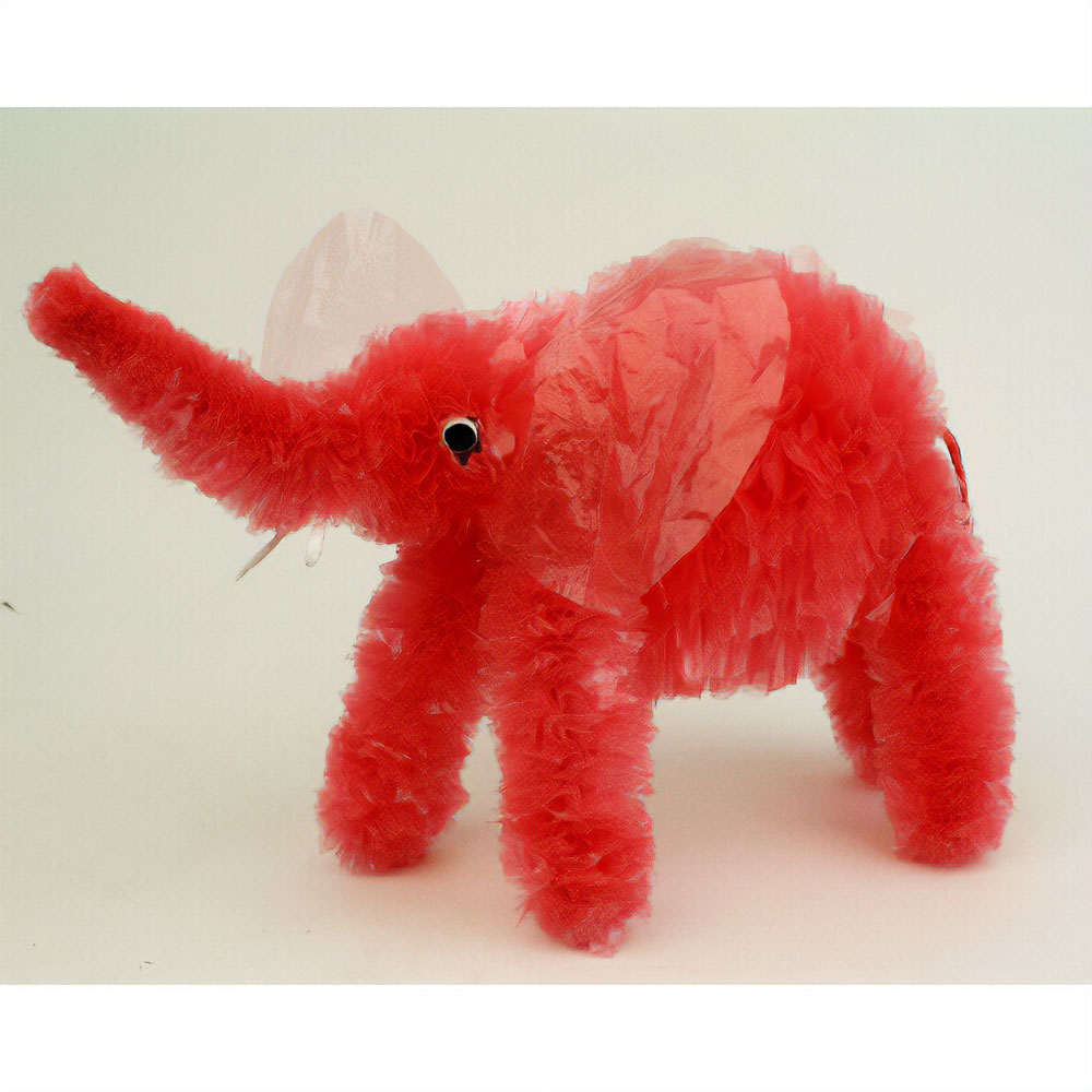 リサイクルビニール象　大