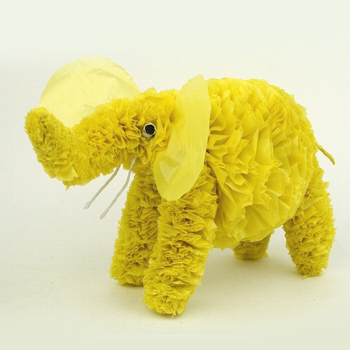 リサイクルビニール象　大