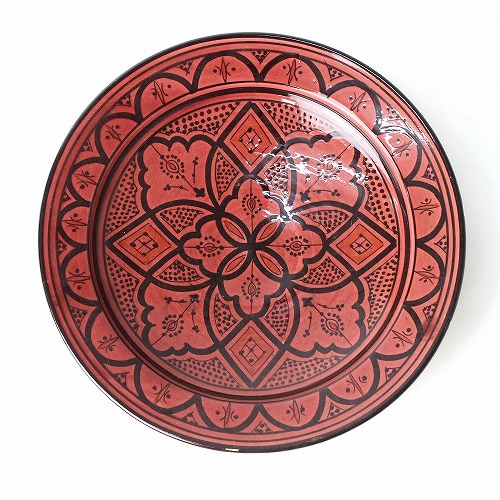 陶製飾り皿 35CM