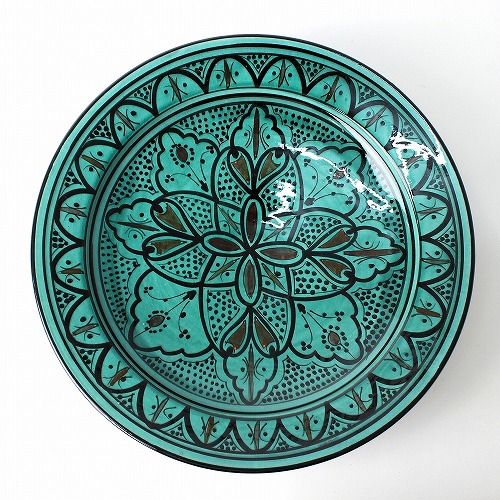 陶製飾り皿 35CM