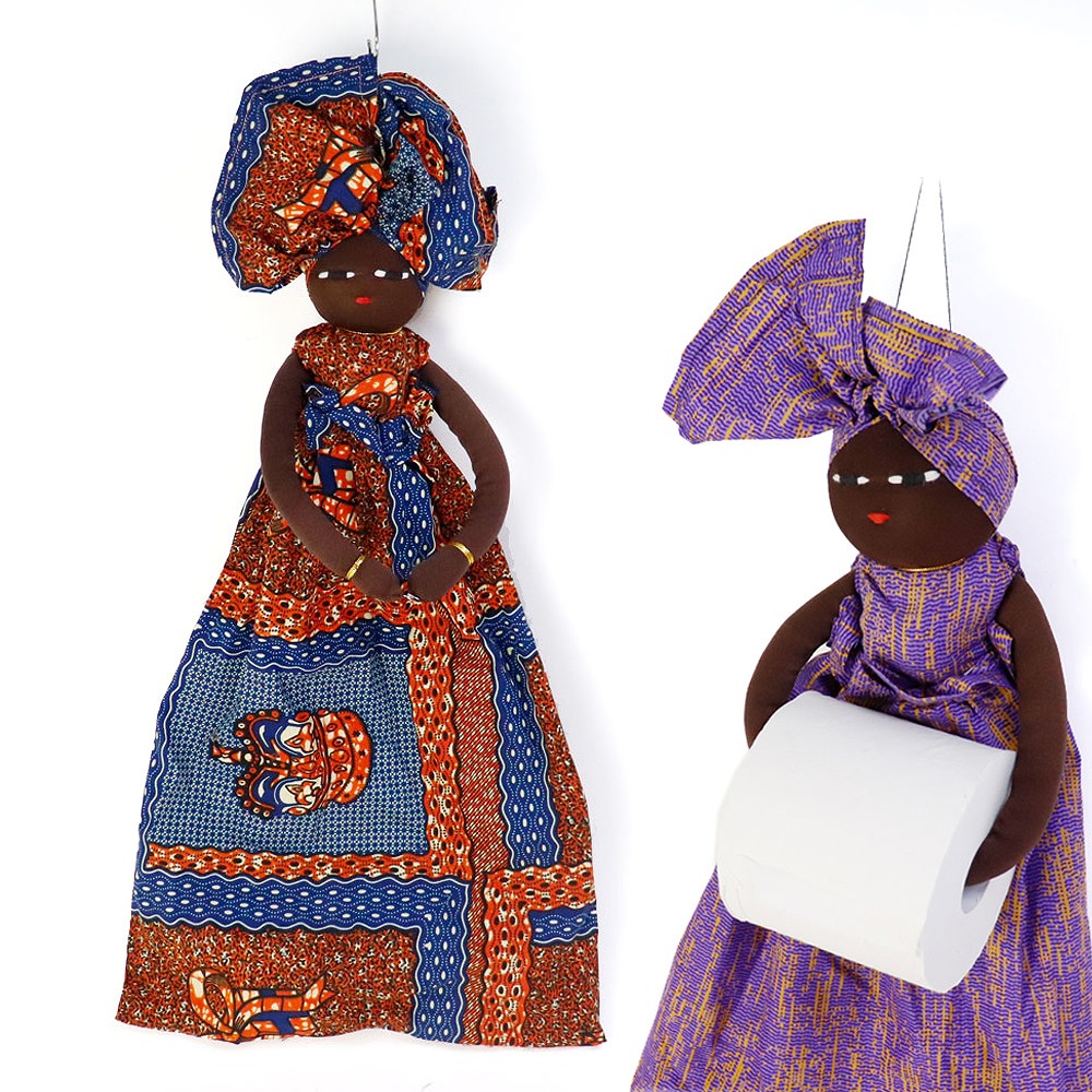 トイレットペーパー掛人形　02