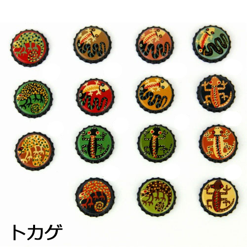 王冠バッジ トカゲ　　
