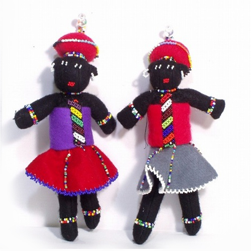 ズールー赤人形 