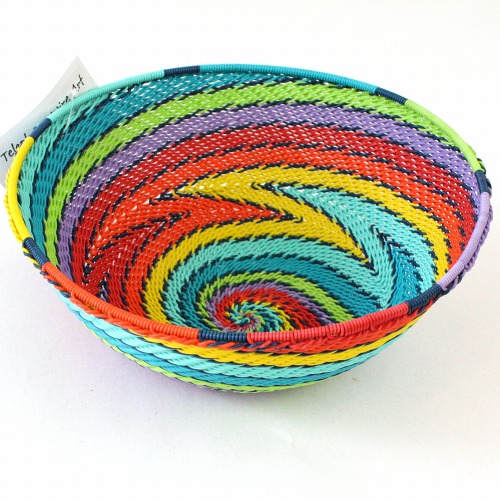 ズールー電話線ボウル 15C-16CM レインボー