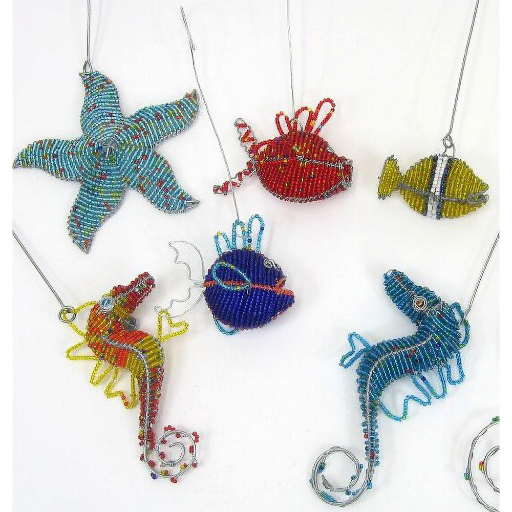 針金ビーズハンギングオーナメント小 @1500→800円