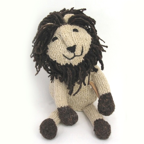 ケナナKENANAKNITTERSウールおすわり動物中ライオン