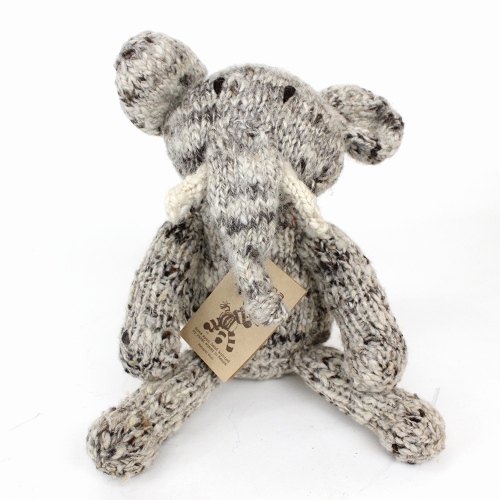 ケナナニッターズ ウールおすわり動物 小 ゾウ