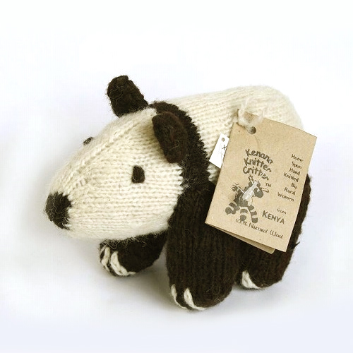 ケナナKENANAKNITTERSウール動物小パンダ