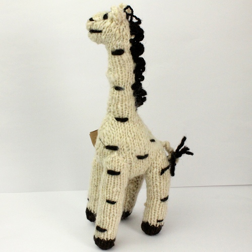 ケナナKENANAKNITTERSウール動物小キリンナチュラル