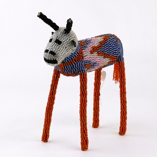 モンキービズMONKEYBIZ ビーズ動物 L  ANI004 1625バッファロー 一点物