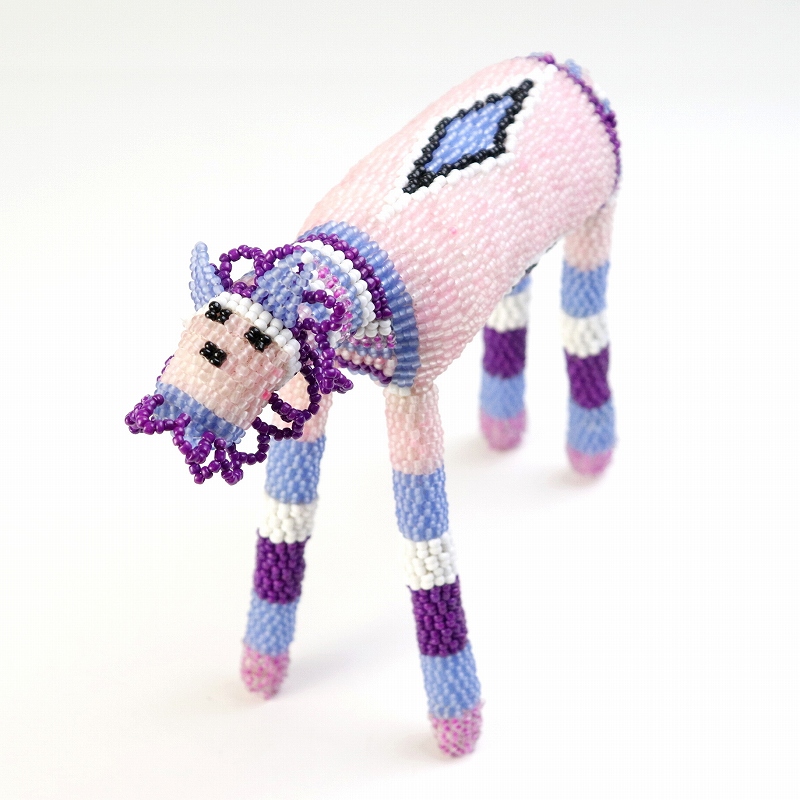 モンキービズMONKEYBIZ ビーズ動物 L  ANI004 一点物_1645 ライオン